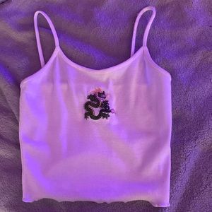 cropped shein tank - size xs never worn